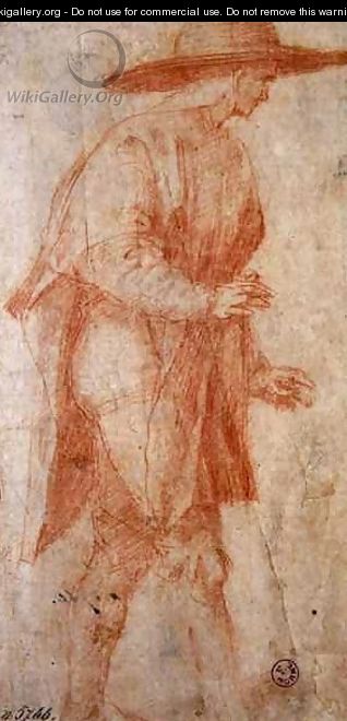 Peasant with a hat - Francesco Ubertini Bacchiacca II
