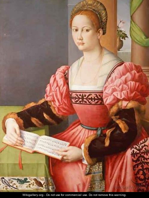 Portrait of a Lady 2 - Francesco Ubertini Bacchiacca II