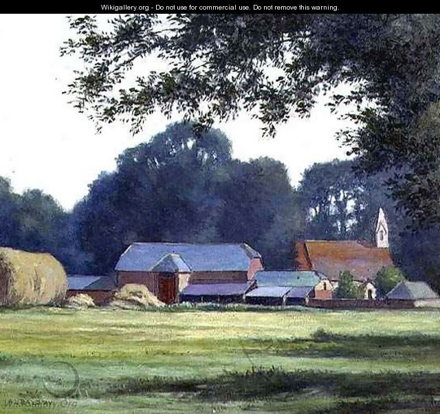 Farm at West Parley, Dorset - Alfred Lys Baldry