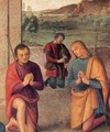 Nativity (detail) - Pietro Vannucci Perugino