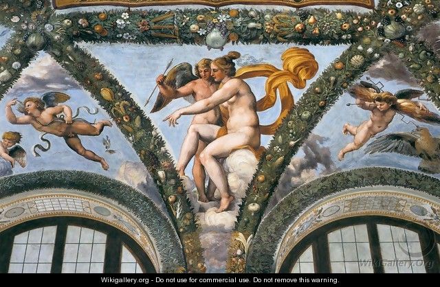 Venus and Cupid - Raphael