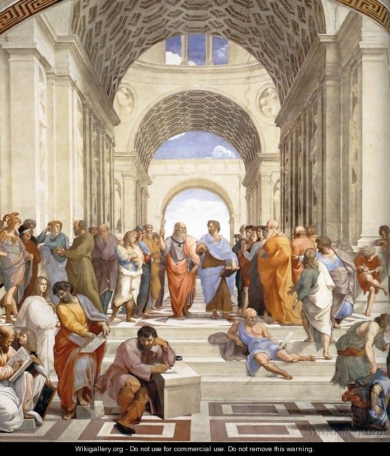 The School of Athens (detail) - Raphael