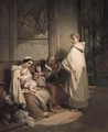 Monk Feeding the Poor - Louis Gallait