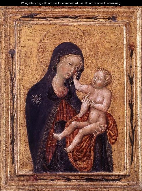 Virgin and Child - Giovanni di Paolo