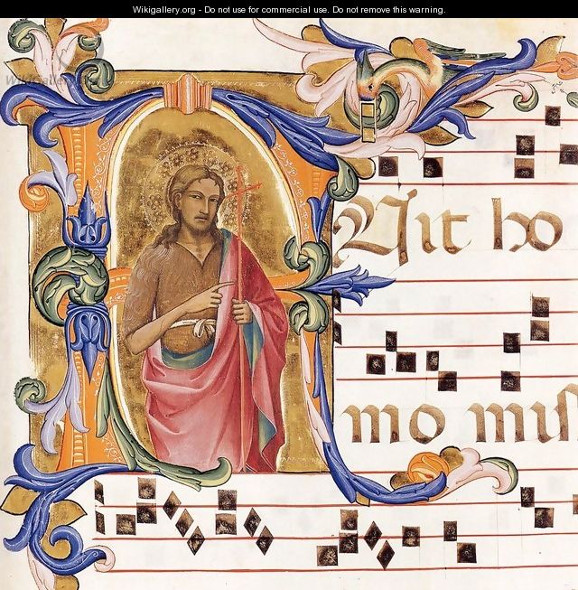 Antiphonary (Cod. Cor. 8, folio 102) - Lorenzo Monaco