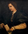 Portrait of a Lady with a Book - Andrea Del Sarto
