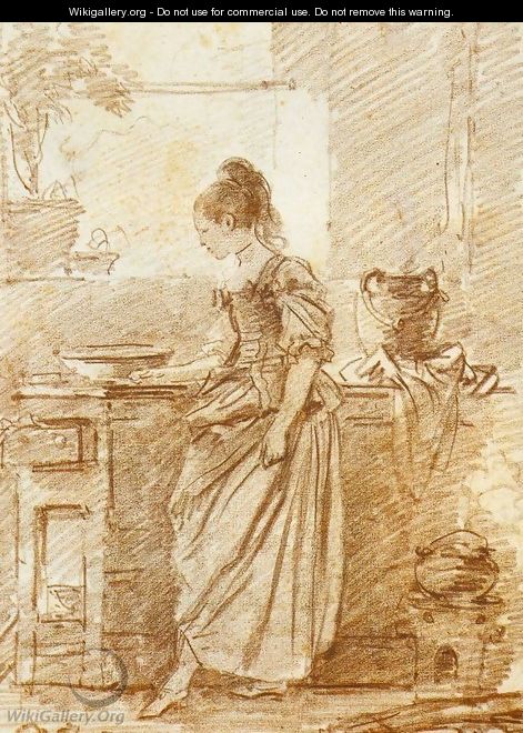 The Party Cook - Jean-Honore Fragonard
