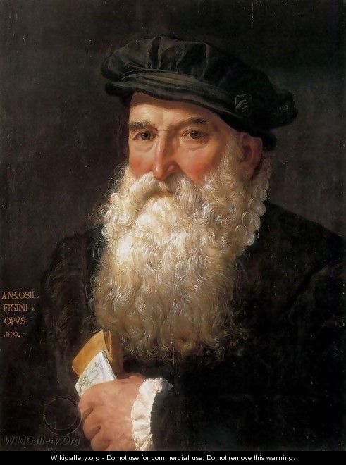 Portrait of Giovan Angelo Annoni - Giovanni Ambrogio Figino