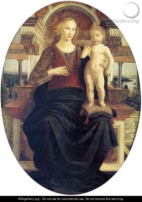 Madonna with Child - Andrea Del Verrocchio