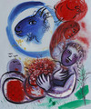 The Blue Goat - Marc Chagall (inspired by)