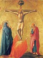 Pisa polyptych Crucifixion - Masaccio (Tommaso di Giovanni)