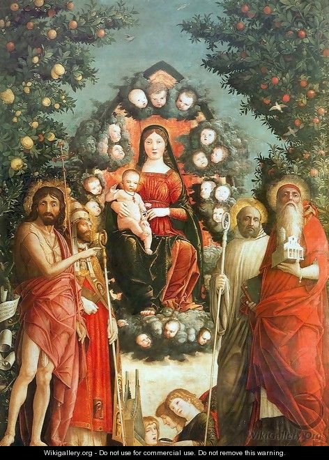 Trivulzio Madonna - Andrea Mantegna