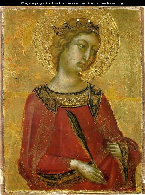 Saint Catherine of Alexandria - Niccolo Di Segna