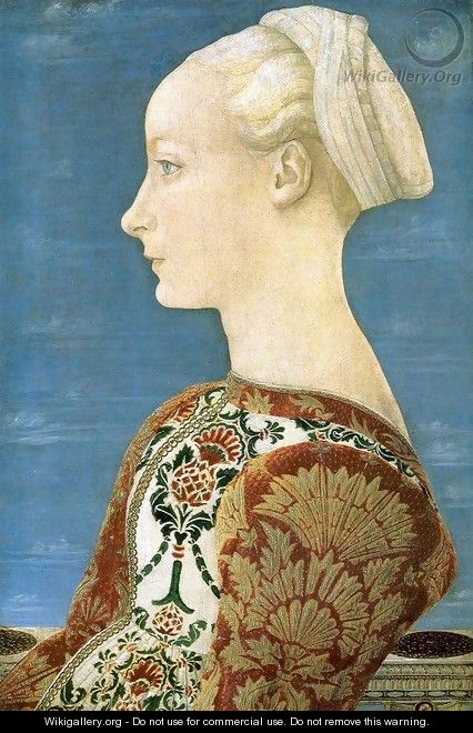 Portrait of a Woman 2 - Piero del Pollaiuolo