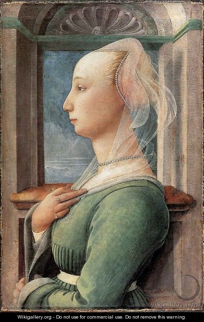 Portrait of a Woman - Fra Filippo Lippi