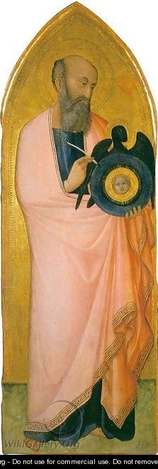 Saint John the Evangelist - Ambrogio Lorenzetti