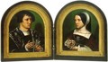 Portrait of Cornelius de Schepper and his Wife - Ambrosius Benson