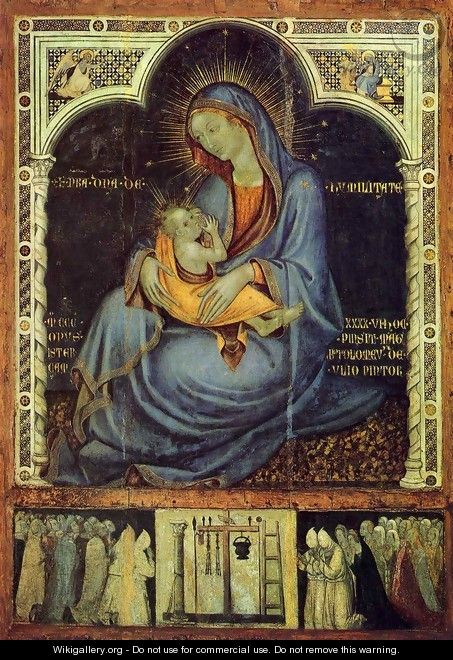 Madonna of Humility - Bartolomeo da Camogli