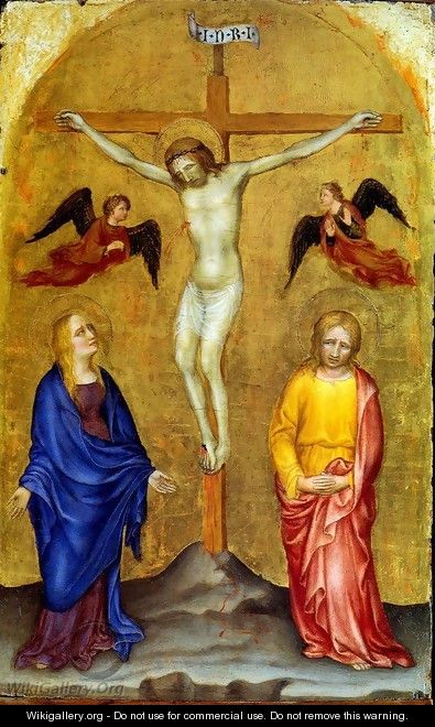 Crucifixion - Gentile Da Fabriano