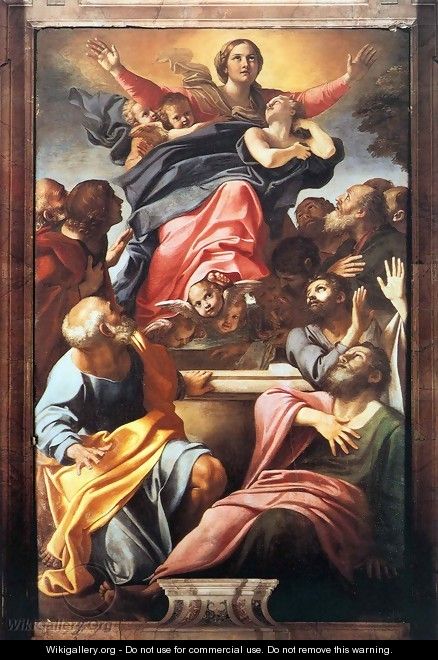 Assumption of the Virgin - Annibale Carracci
