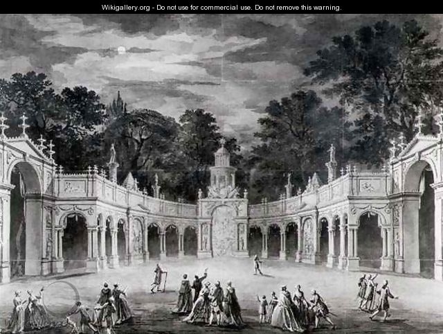 The Illuminations at Buckingham House to celebrate the birthday of George III - Robert Adam
