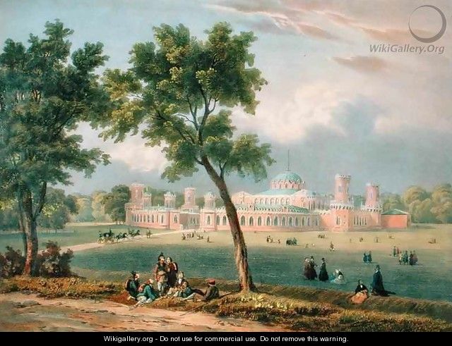 The Peter the Great Palace in Moscow - (after) Adam, V.