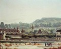 The Hopital Saint-Louis and the Buttes-Chaumont in 1830 - Hippolyte Adam