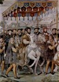 The Solemn Entrance of Emperor Charles V, Francis I of France, and Cardinal Alessandro Farnese into of Paris in 1540th - Taddeo Zuccari