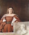 Portrait of a Woman (La Schiavona) - Tiziano Vecellio (Titian)