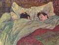 In the bed (Dans le Lit) - Henri De Toulouse-Lautrec