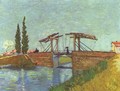 The angloise Bridge at Arles (The Drawbridge) - Vincent Van Gogh