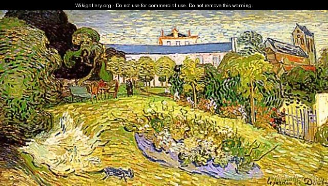 The Garden of Daubigny - Vincent Van Gogh