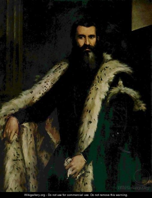 Portrait of Daniele Barbaro 2 - Paolo Veronese (Caliari)
