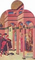 Polyptych altar for San Francesco in Borgo S. Sepulchre, Scene St. Francis denied his earthly father - Stefano Di Giovanni Sassetta