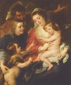 Holy Family with Elizabeth and John - Peter Paul Rubens