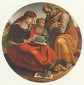 Heilige Familie, Tondo - Luca Signorelli