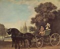 Lord and Lady in a Phaeton - George Stubbs