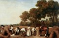 At the grain harvest - George Stubbs