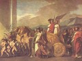 Triumph of Bonaparte and Peace (Sketch) - Pierre-Paul Prud'hon