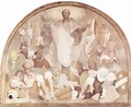 Fresco cycle Passion of Christ in the Certosa del Galluzzo, resurrection scene, fragment - (Jacopo Carucci) Pontormo