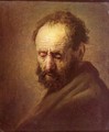 Head of a Man - Rembrandt Van Rijn