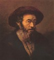 Man with a beard - Rembrandt Van Rijn