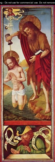 Baptism of Christ - Bernt Notke