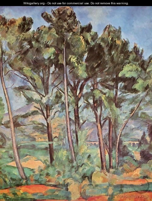 Landscape With Viaduct - Paul Cezanne