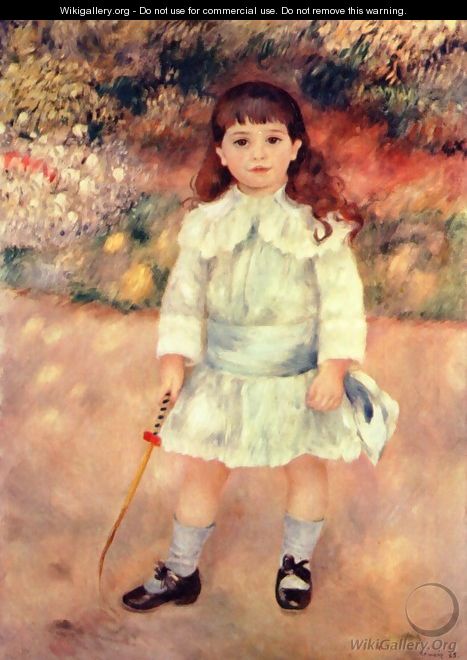 Girl with whip - Pierre Auguste Renoir