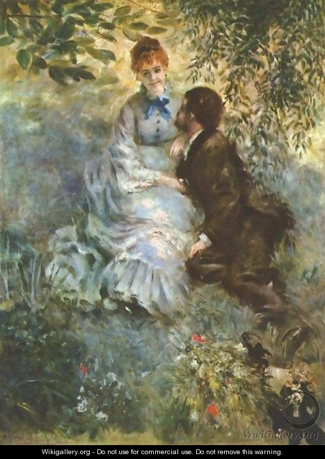 Lovers - Pierre Auguste Renoir