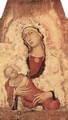 Virgin and Child, fragment - Simone Martini