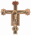 Crucifix, Christ with Mary and John - Simone Martini