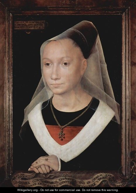 Portrait of a lady - Hans Memling