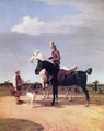Riders with two horses - Wilhelm Von Kobell